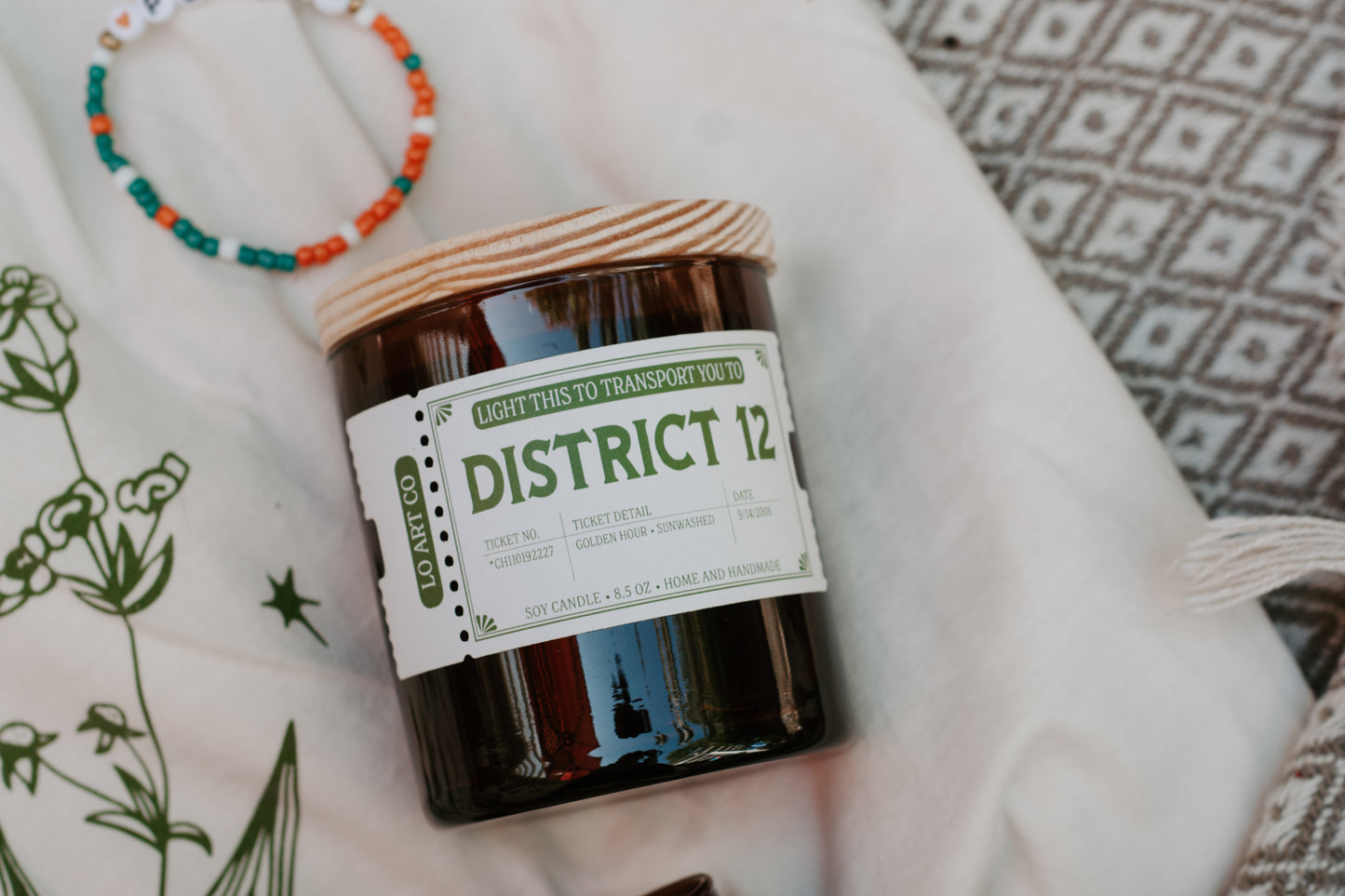District 12 Soy Candle