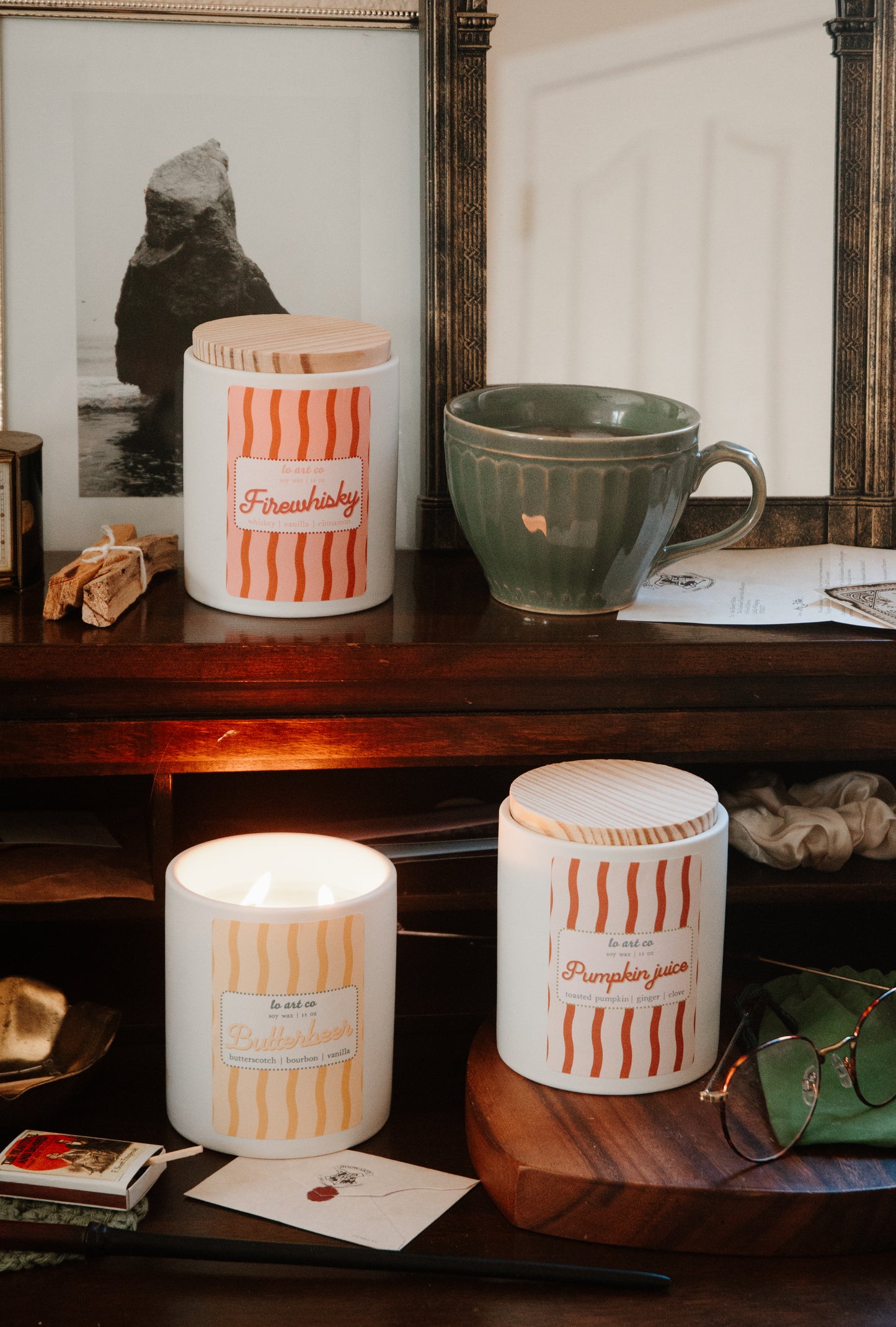 Firewhisky Soy Candle