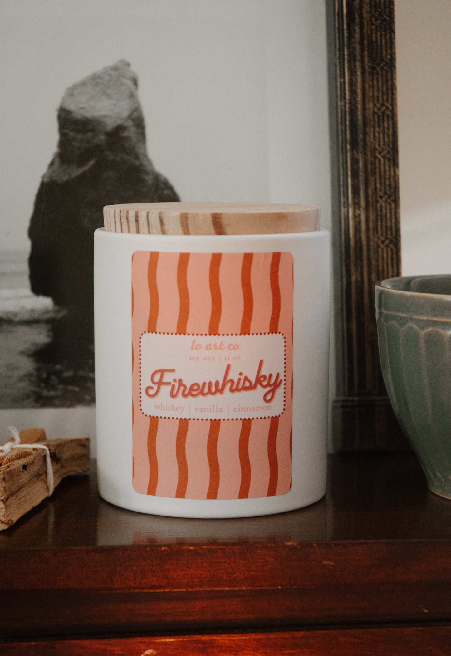 Firewhisky Soy Candle