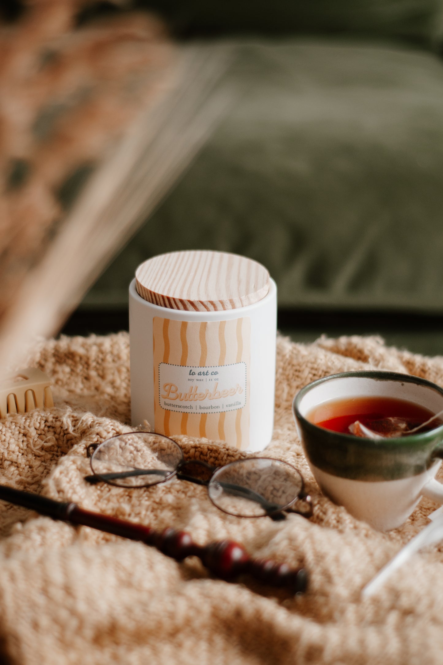 Butterbeer Soy Candle