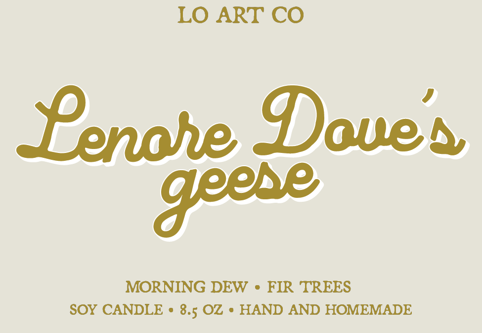 Geese Soy Candle