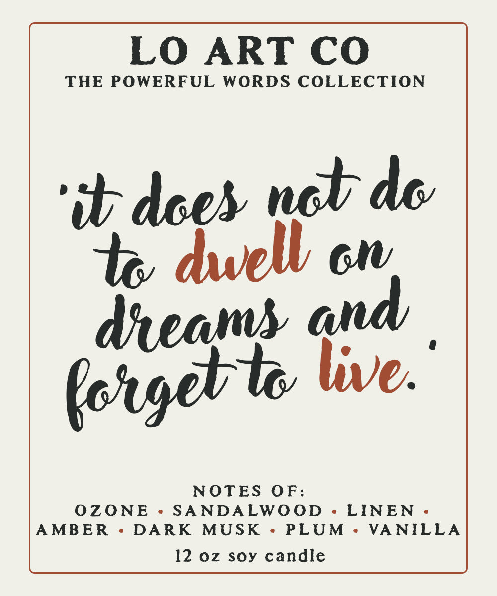 Dwell On Dreams Soy Candle