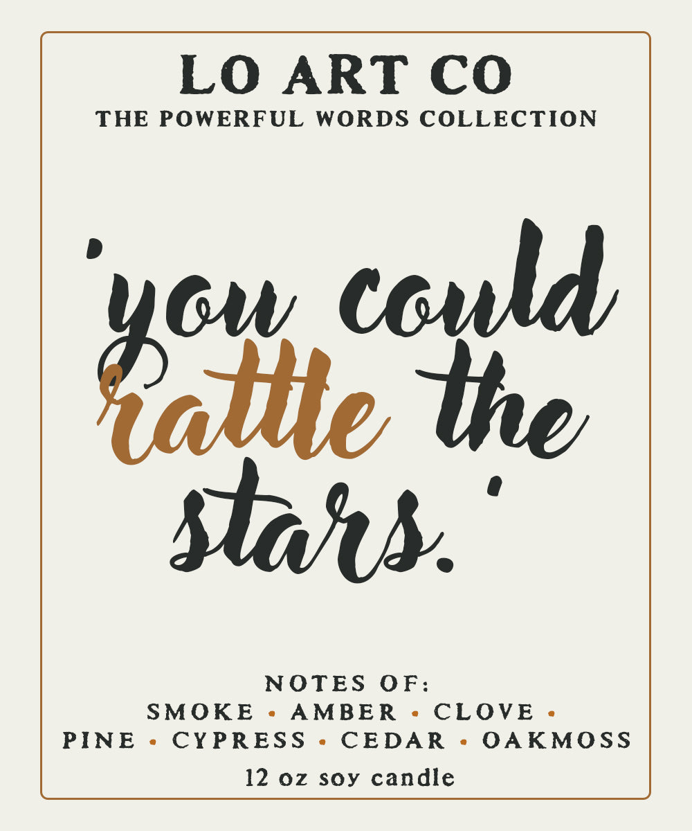 Rattle the Stars Soy Candle