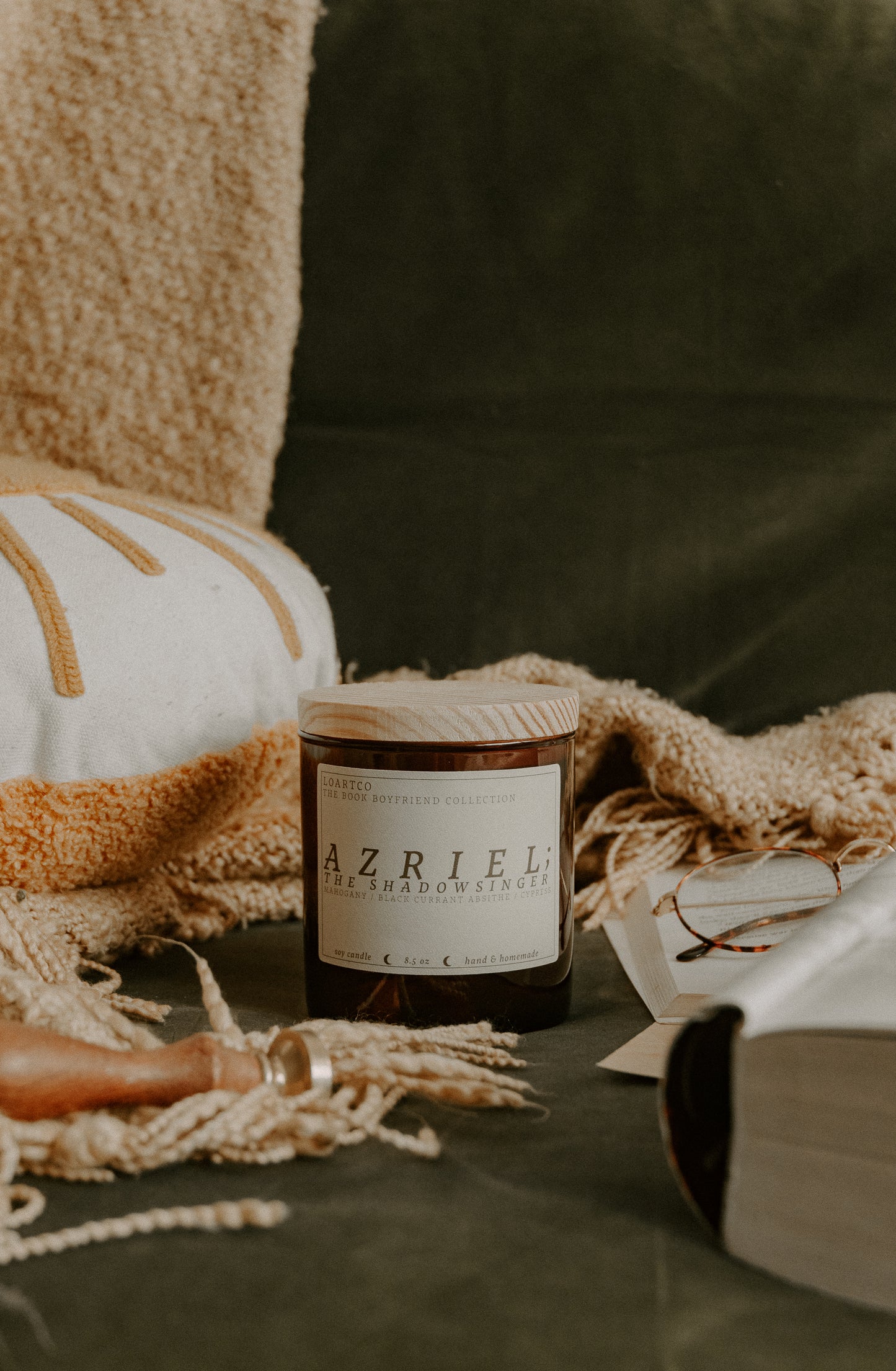 Azriel Soy Candle