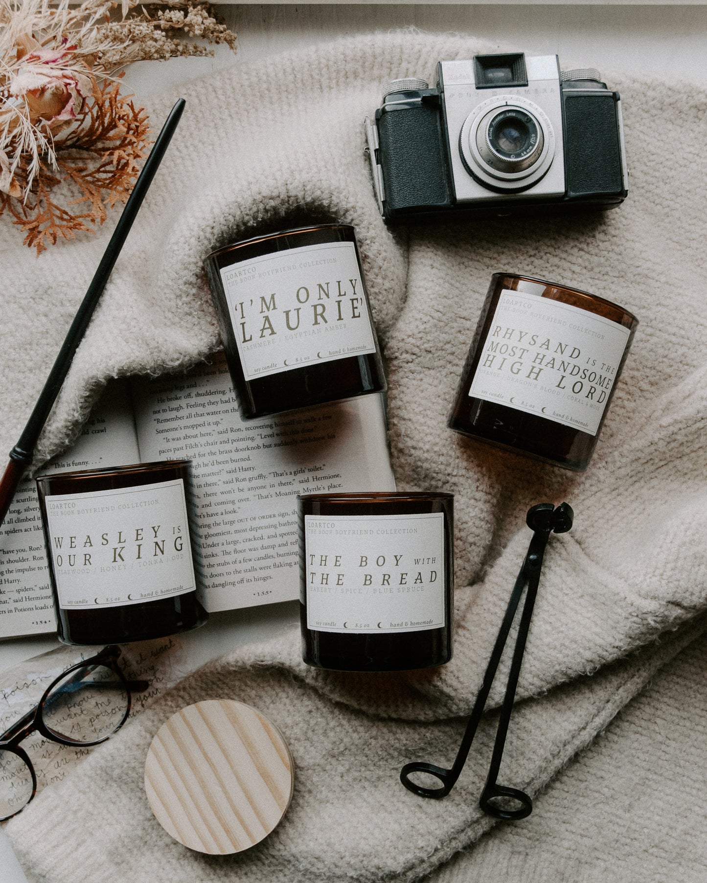 The Boy with the Bread Soy Candle