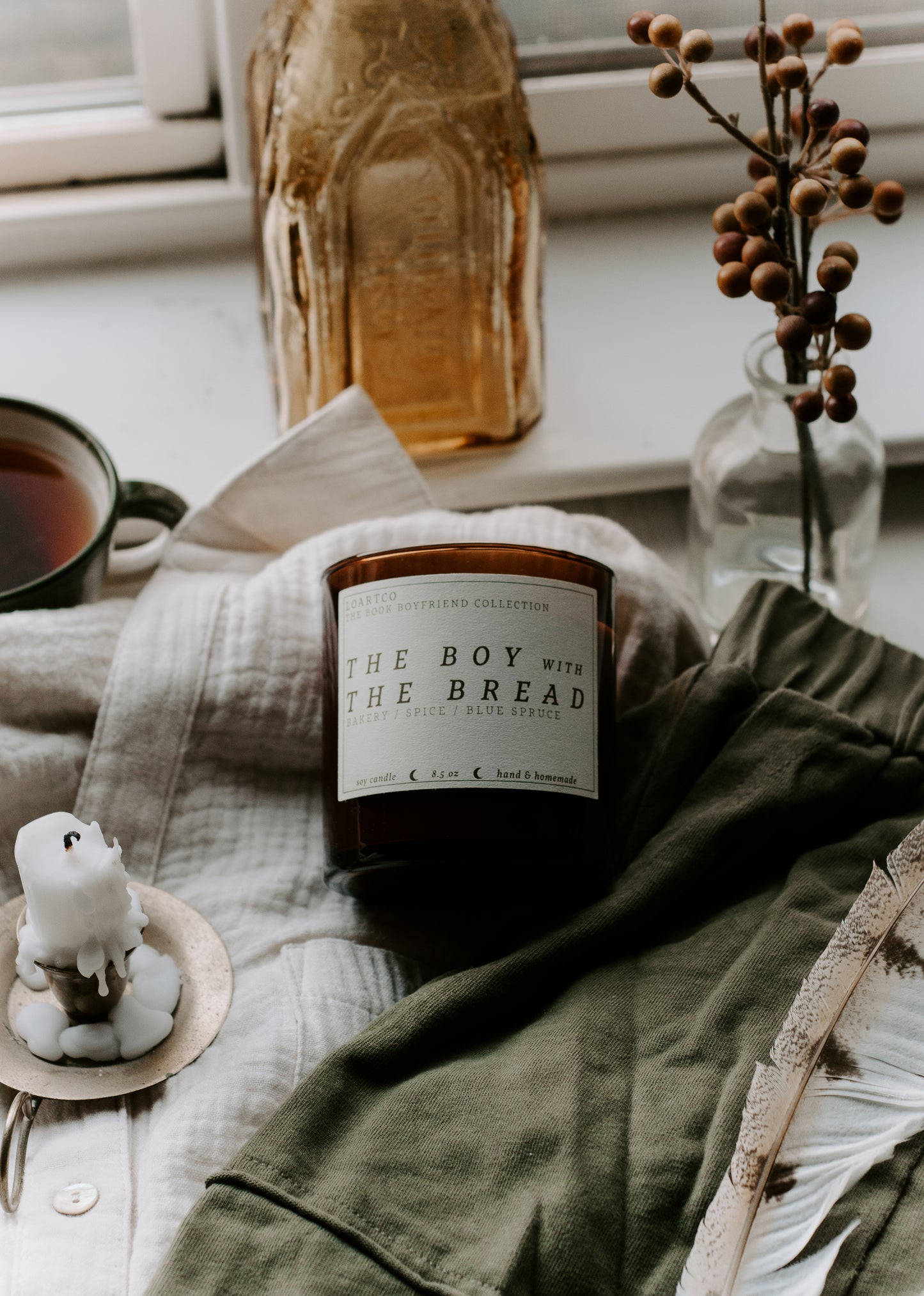 The Boy with the Bread Soy Candle