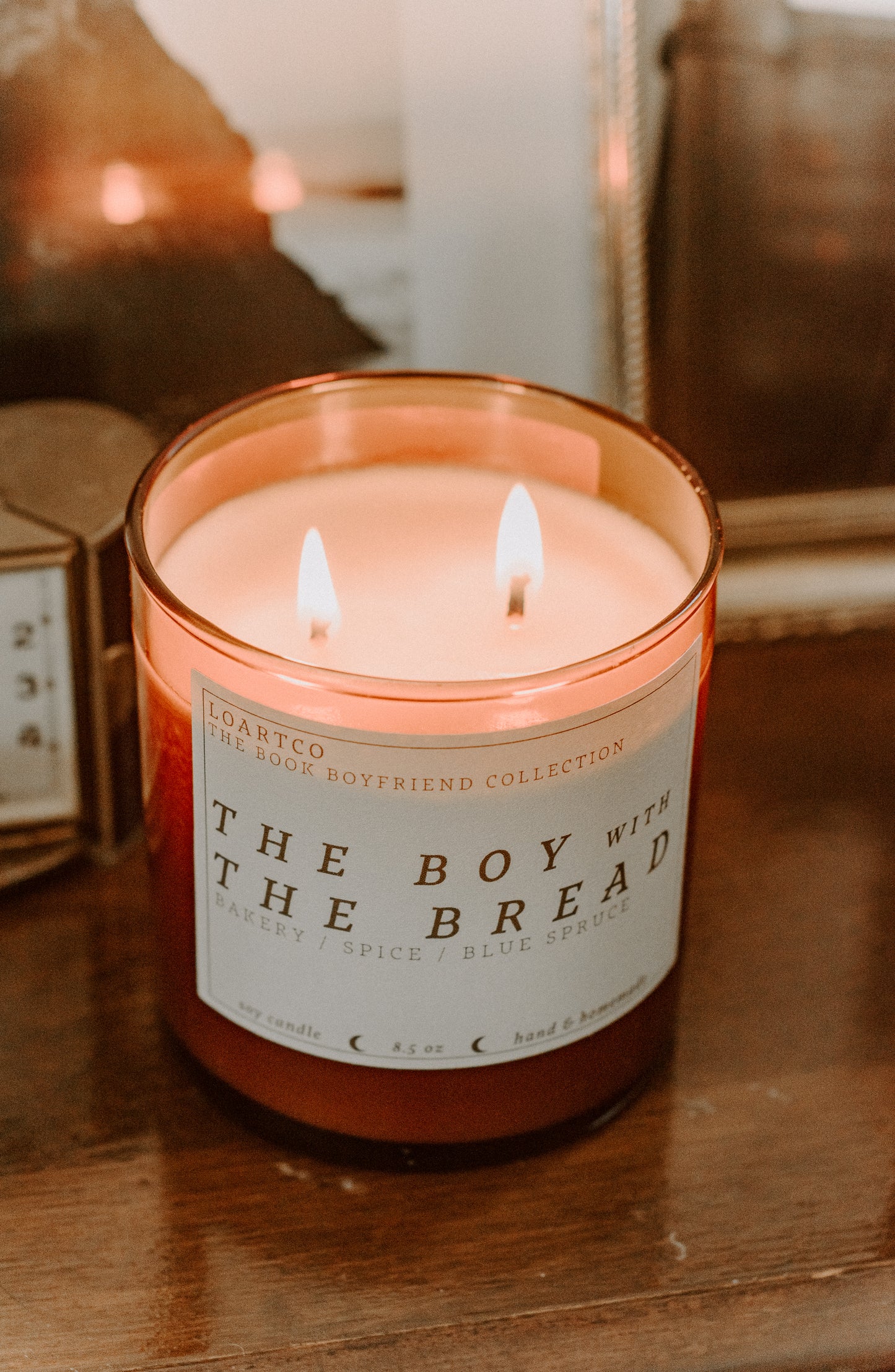 The Boy with the Bread Soy Candle