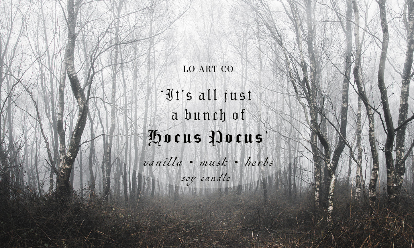 Hocus Pocus Soy Candle