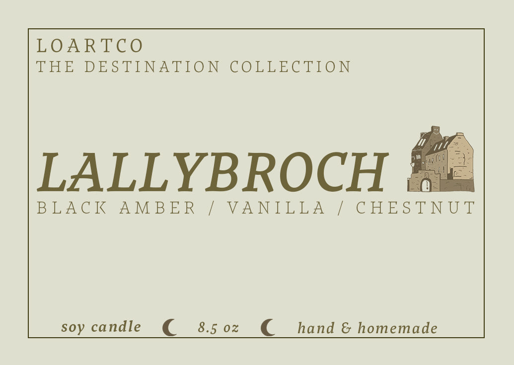 Lallybroch Soy Candle