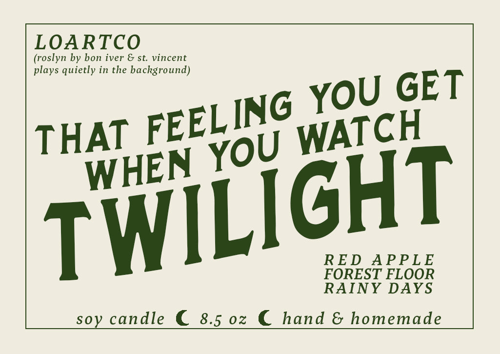 Twilight Soy Candle