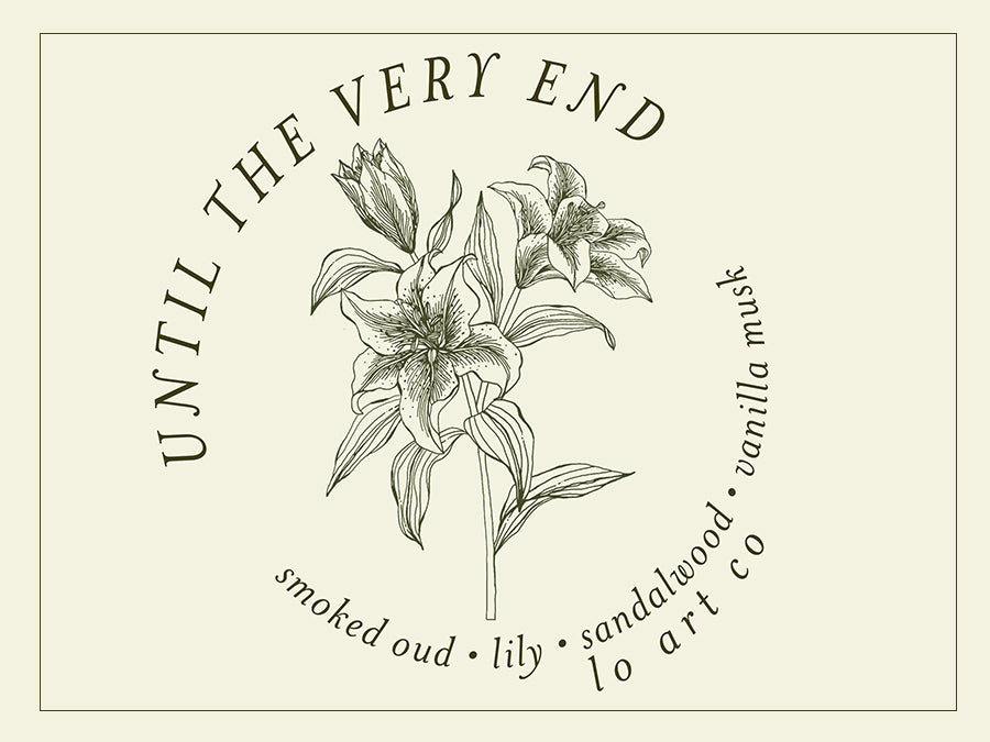 Until the Very End soy candle