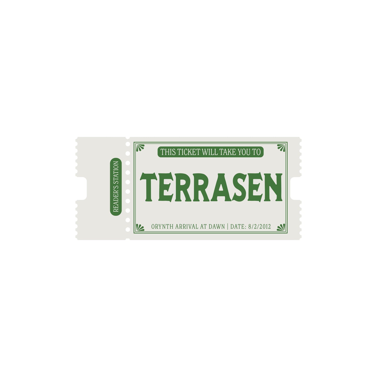 Terrasen Sticker