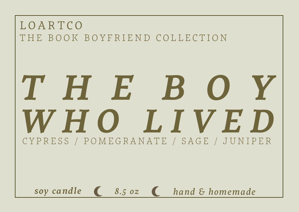 Boy Who Lived Soy Candle