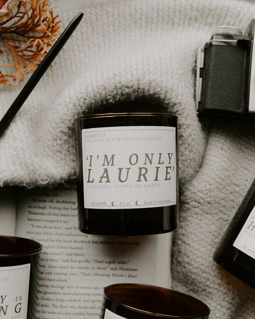 I'm Only Laurie soy candle