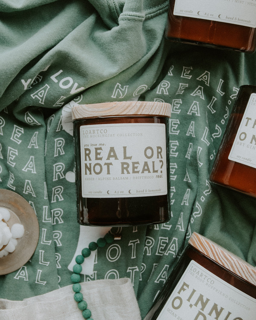 Real or not Real Soy Candle