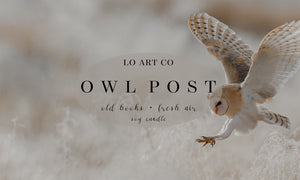 Owl Post Soy Candle